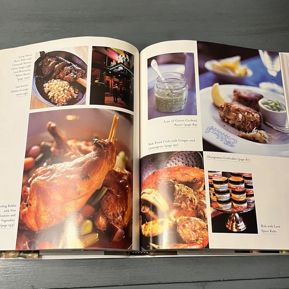 Seattle Kitchen Cookbook TOM DOUGLAS SIGNED cookbook and guide EUC